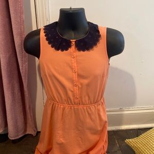 Light orange dress